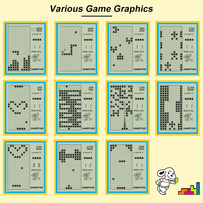 Creative Block Brick Console Game for Endless Fun