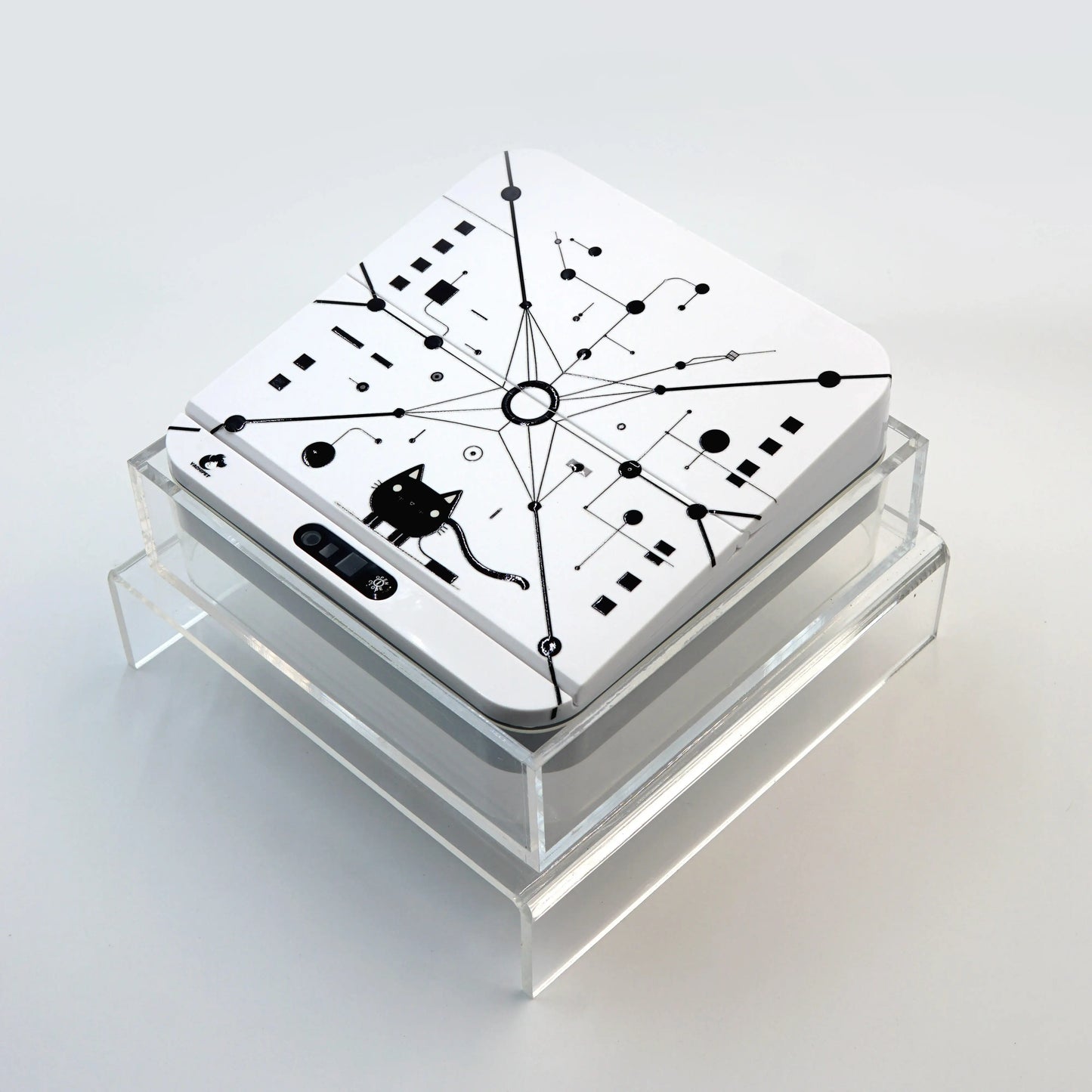 Smart Chip Cat Feeder with RFID Access for All Food Types