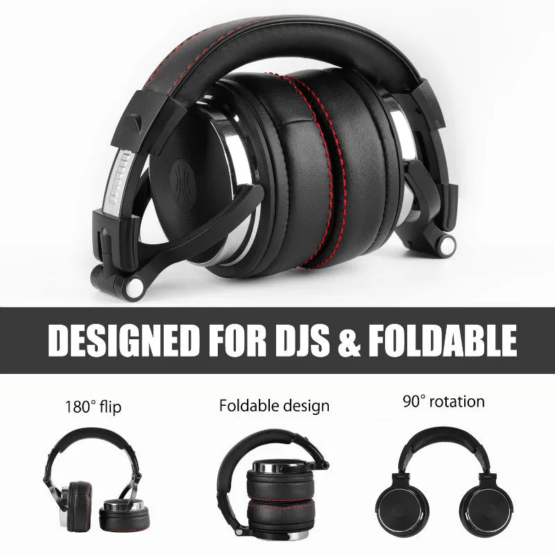 Oneodio Studio Pro DJ Headphone with Mic for Clear Sound