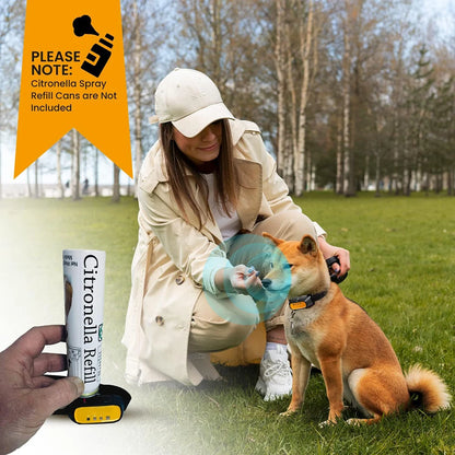 500ft Pet Dog 2 in 1 Citronella Anti bark Training Collar Auto & Remote Control