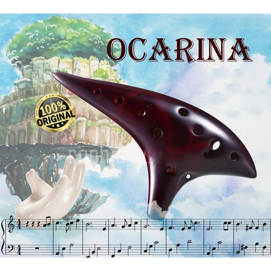 12-Hole Ceramic Ocarina in Alto C