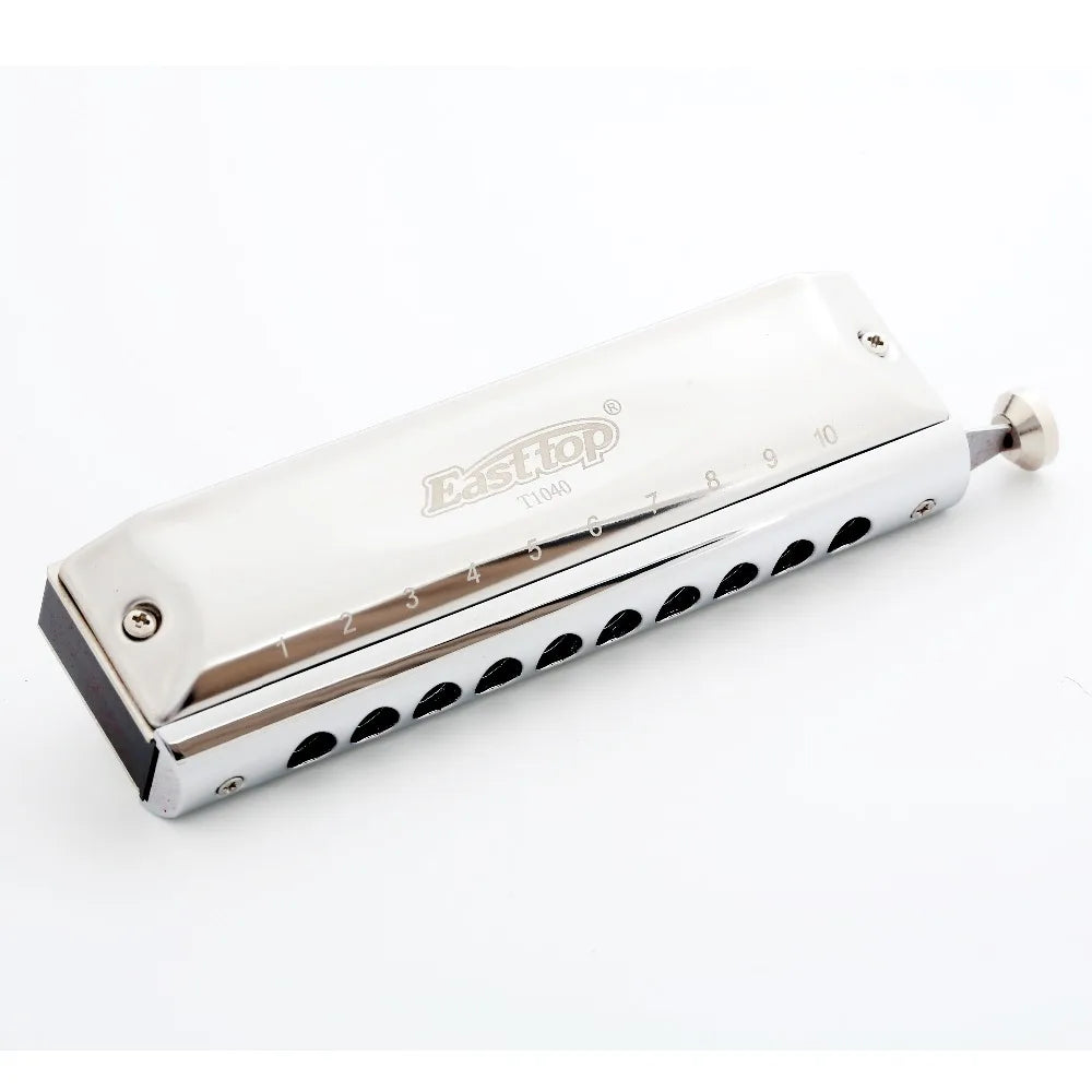 Professional 40-Tone Chromatic Harmonica in C Key