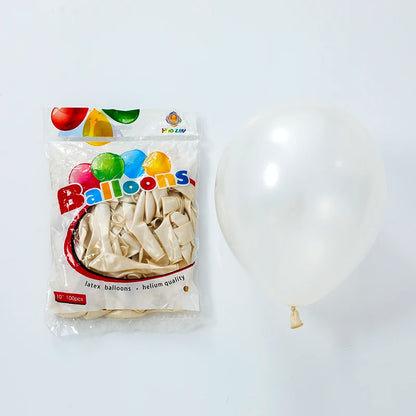 50/100pcs Pearl Latex Balloons for Stunning Party Decor