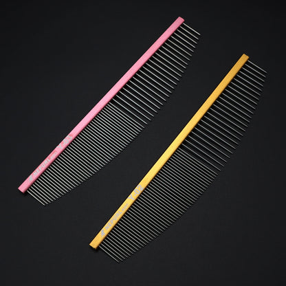 Stainless Steel Tip-Tail Pet Dog Cat Grooming Comb