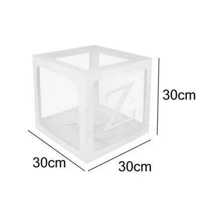 30cm Baby Shower Balloon Box for 1st Birthday Celebrations