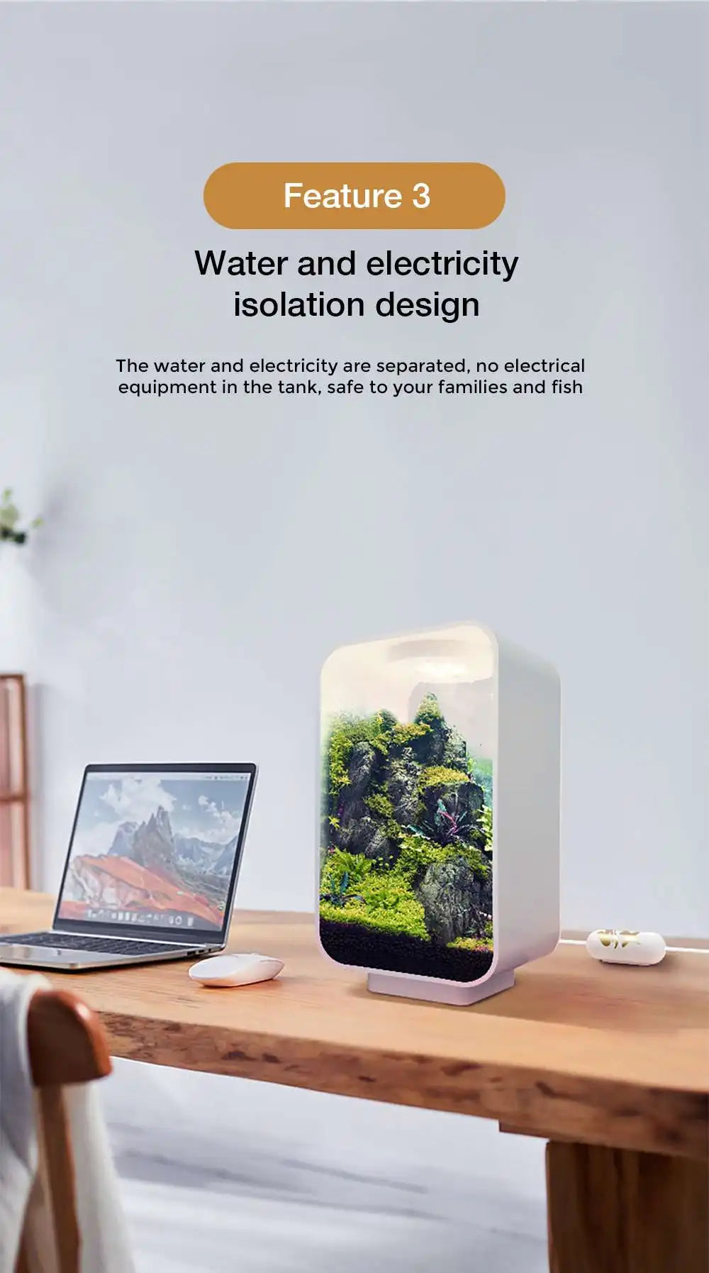 Desktop Smart Aquarium Fish Tank