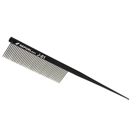 Stainless Steel Tip-Tail Pet Dog Cat Grooming Comb