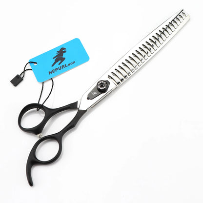 8" Stainless Steel Pet Dog Cat Fish Bone Grooming Scissors