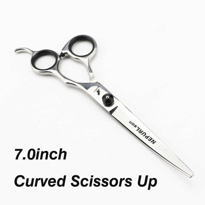 4-5pcs 6-7" Stainless Steel Pet Dog Cat Grooming Scissors Comb Sets