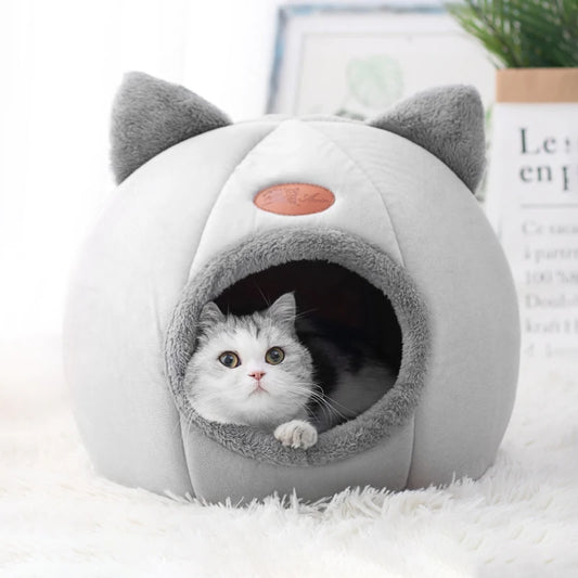 M-XL Pet Cat Nest Cave Bed