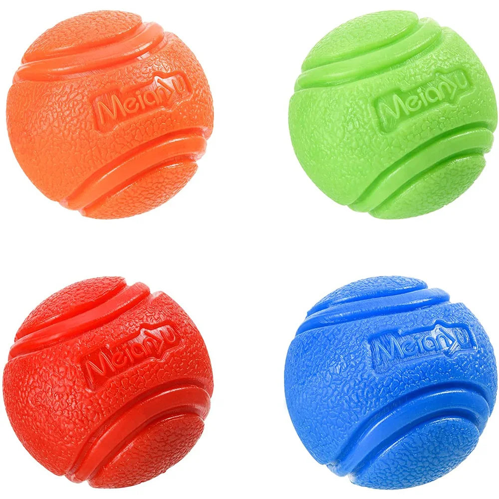 Pet Dog Bouncy Rubber Solid Ball Toys