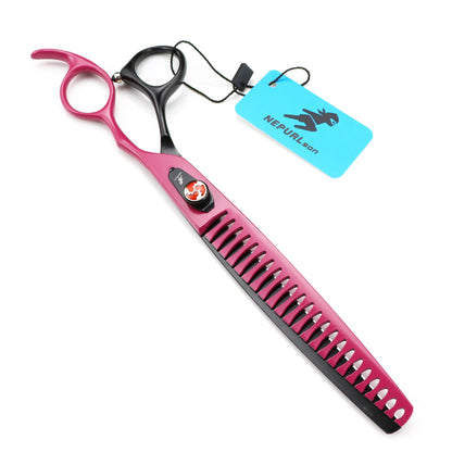 8" Stainless Steel Pet Dog Cat Fish Bone Grooming Scissors