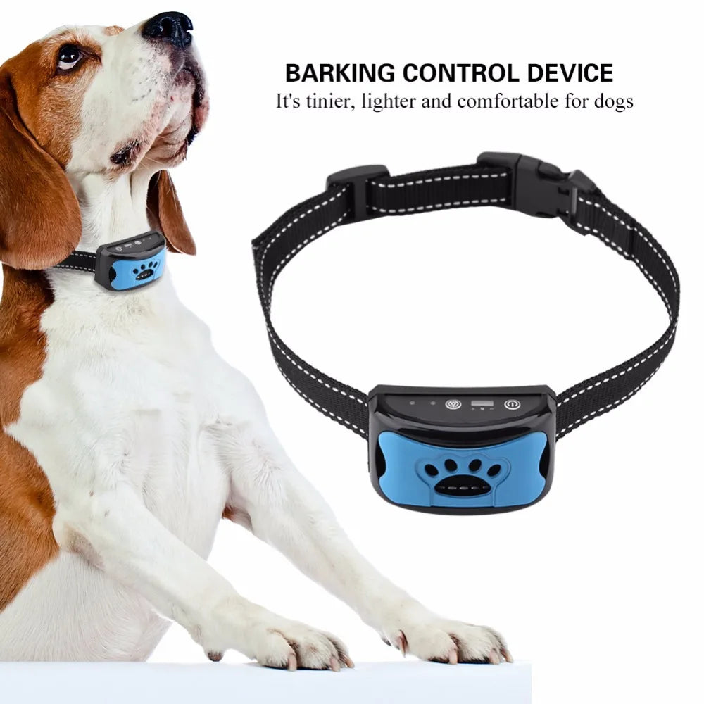 800mtr Pet Dog Anti Barking USB Ultrasonic Training Collar