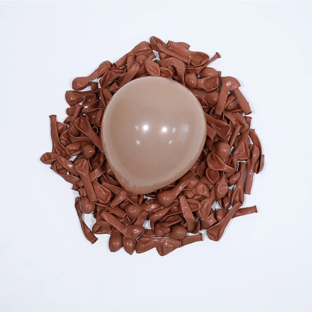 30pcs 5 Inch Burgundy Gray Gold Balloons for All Occasions