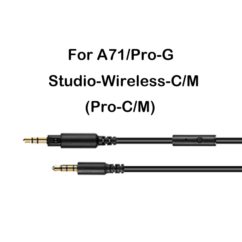 3.5mm to 3.5mm Audio Cable with Microphone for OneOdio