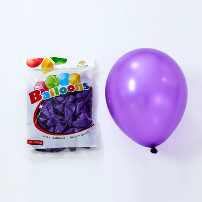 50/100pcs Pearl Latex Balloons for Stunning Party Decor