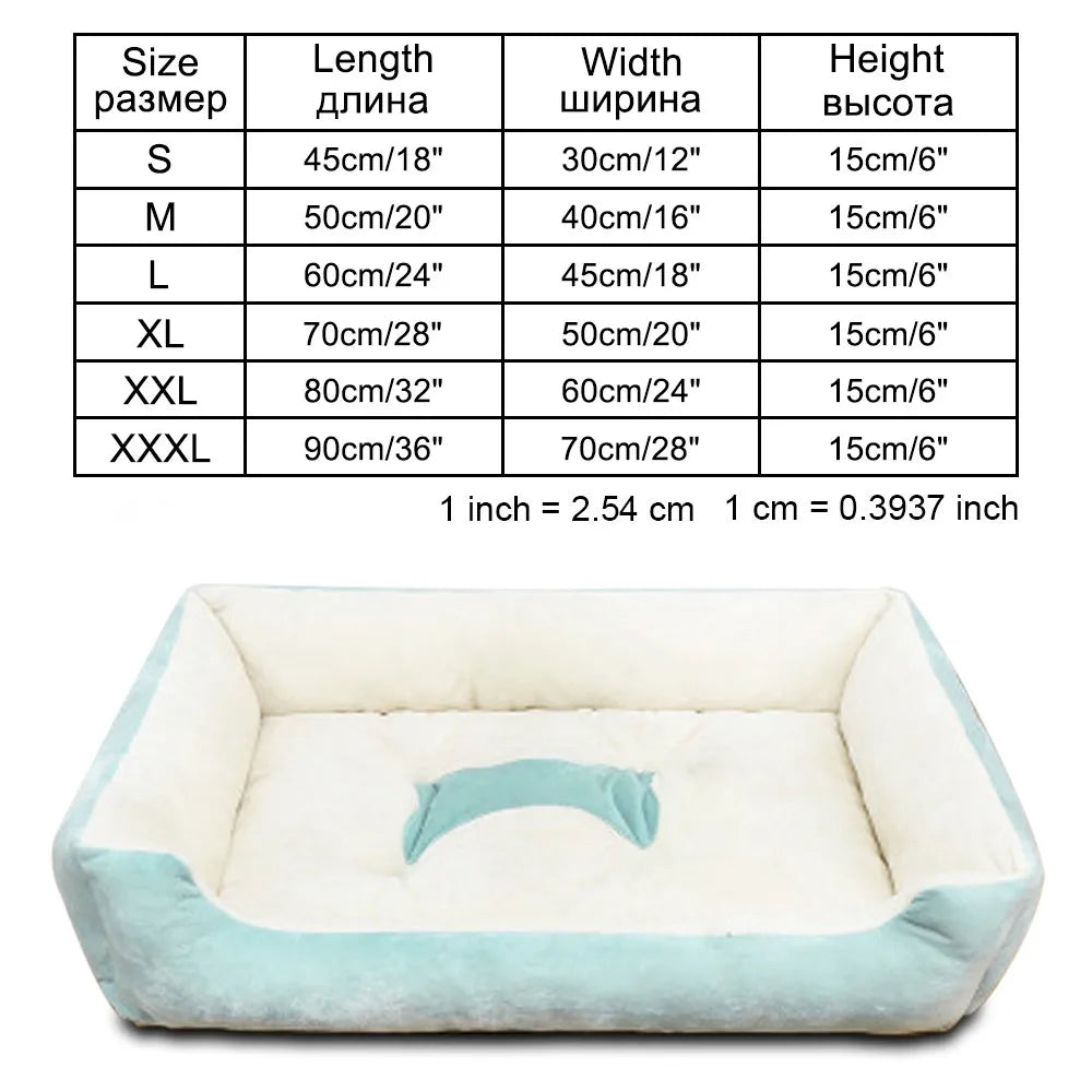 S-3XL Pet Dog Cat Bed Mats Sofa Lounger