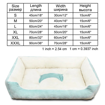 S-3XL Pet Dog Cat Bed Mats Sofa Lounger