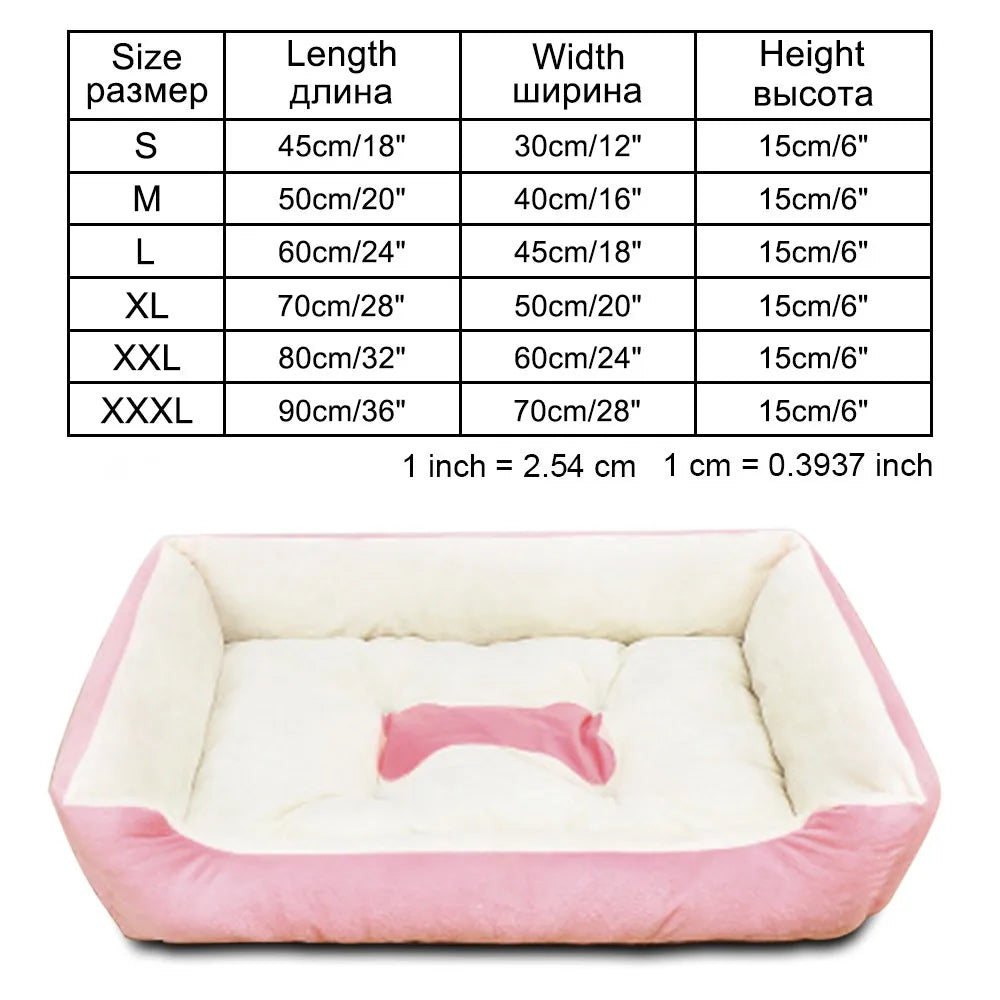 S-3XL Pet Dog Cat Bed Mats Sofa Lounger