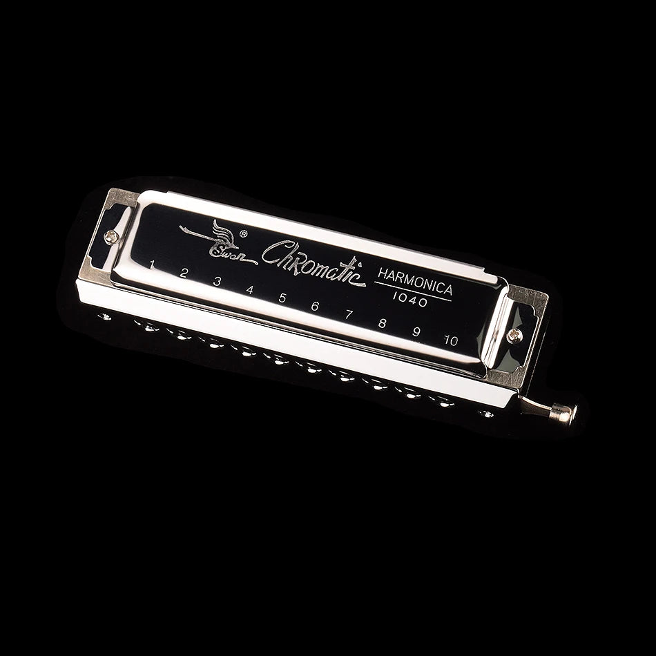 Professional 40-Tone Chromatic Harmonica in C Key