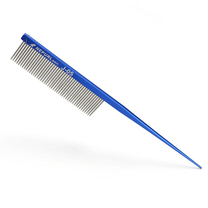 Stainless Steel Tip-Tail Pet Dog Cat Grooming Comb