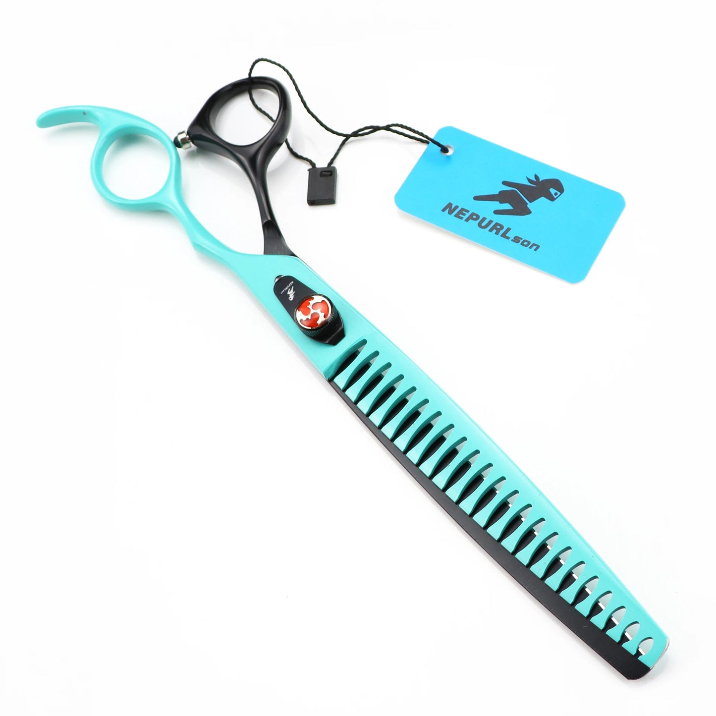 8" Stainless Steel Pet Dog Cat Fish Bone Grooming Scissors