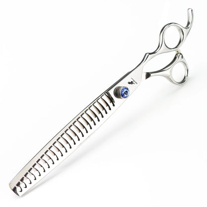 8" Stainless Steel Pet Dog Cat Fish Bone Grooming Scissors