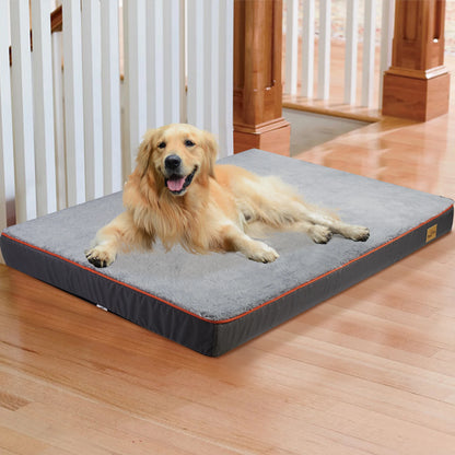 M-3XL Orthopedic Memory Foam Waterproof Pet Dog Bed Mattress with Removable Washable Cover