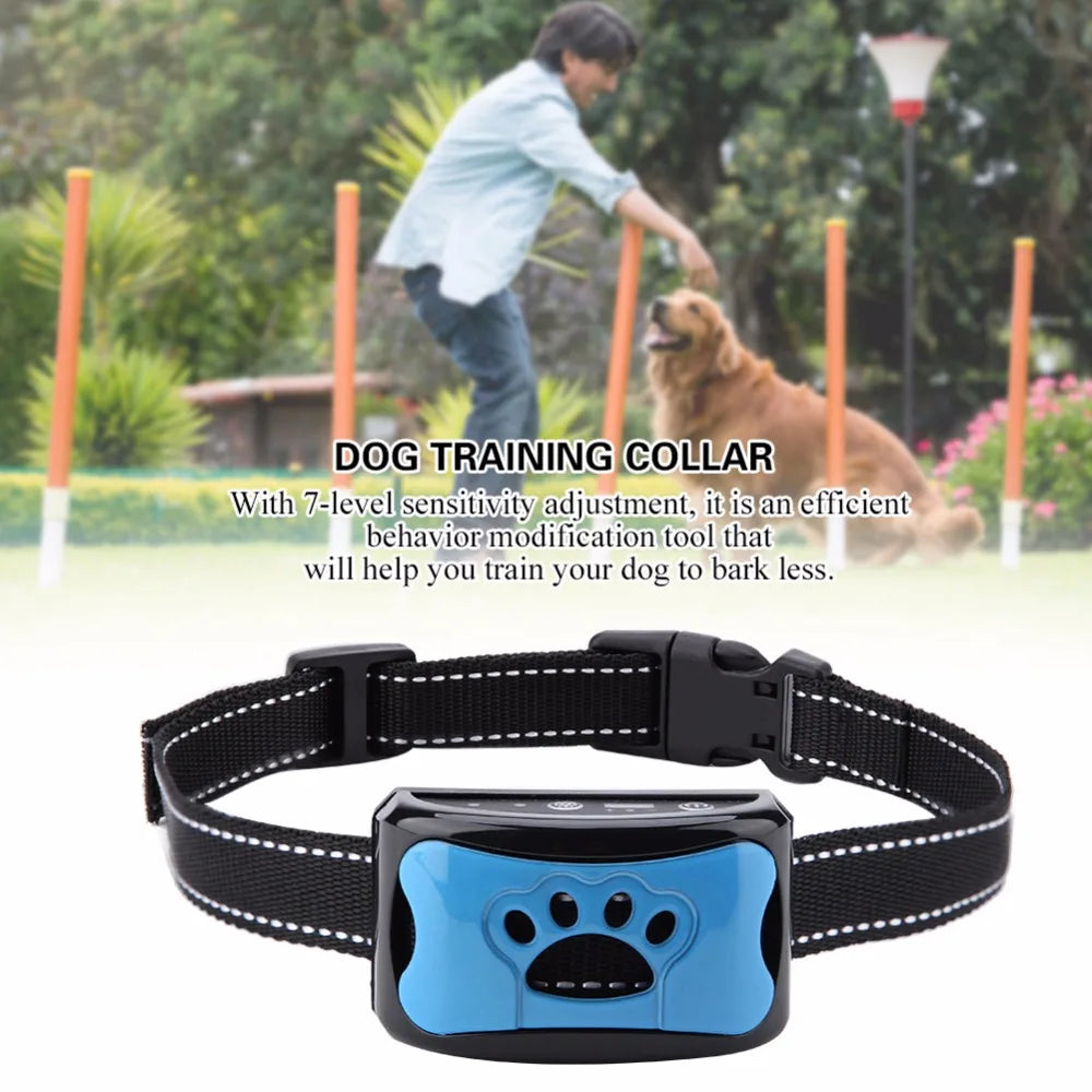 800mtr Pet Dog Anti Barking USB Ultrasonic Training Collar