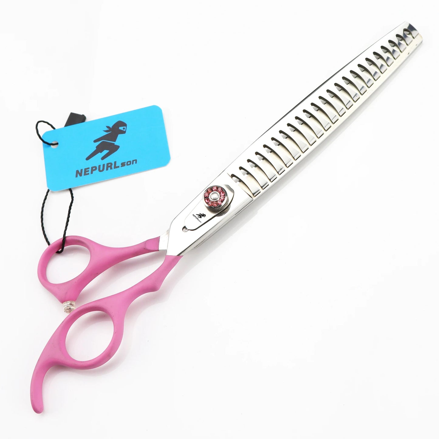 8" Stainless Steel Pet Dog Cat Fish Bone Grooming Scissors