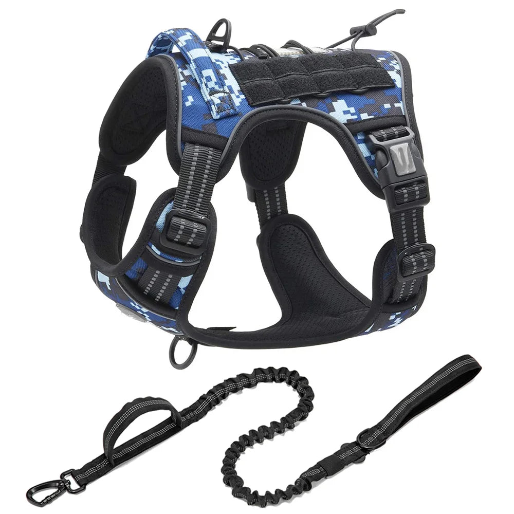 S-XL Reflective Pet Dog No Pull Harness Vest and Leash