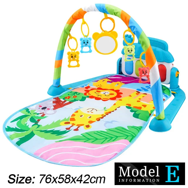 Baby Fitness Stand Music Play Gym for Early Education