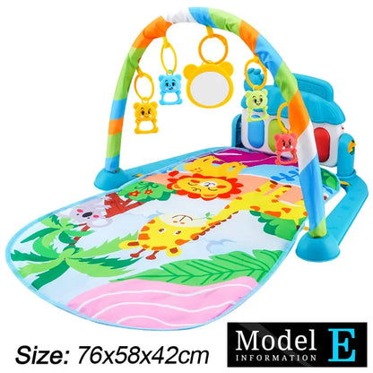 Baby Fitness Stand Music Play Gym for Early Education