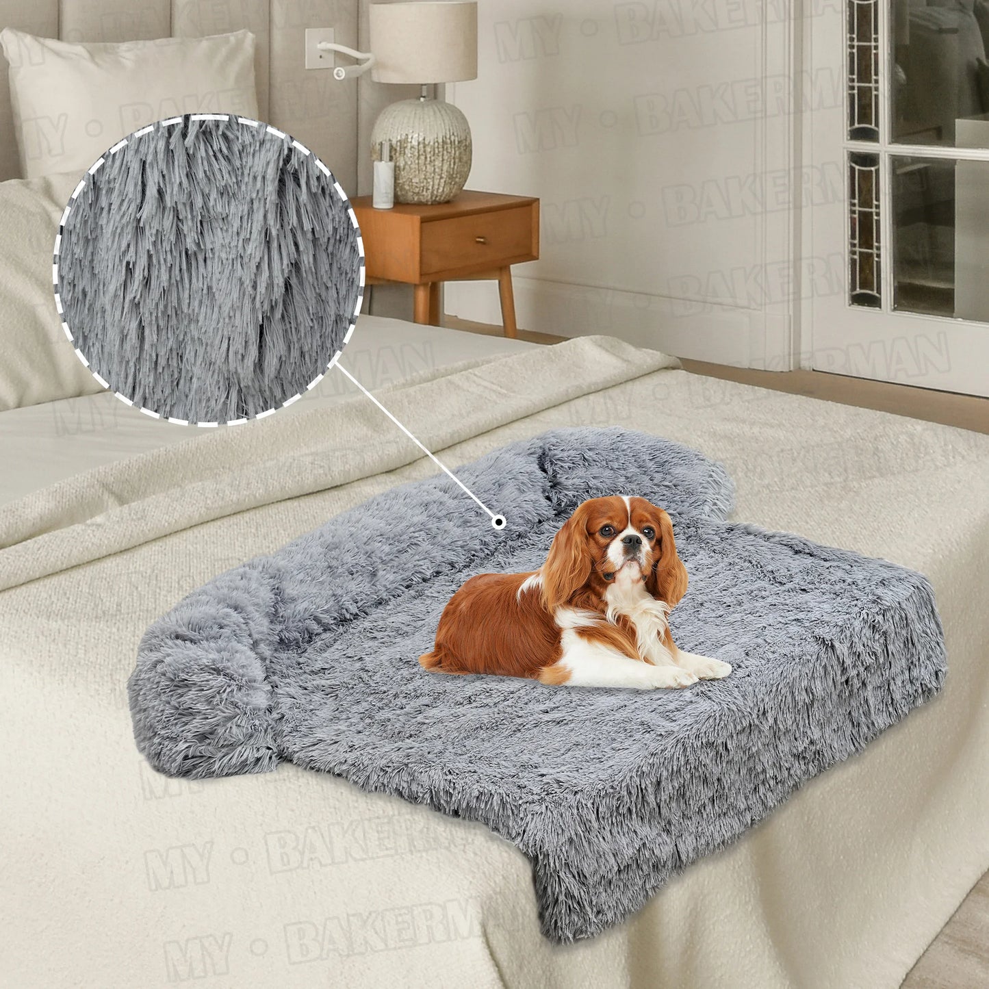 S-2XL Soft Plush Pet Dog Cat Bed Mat Sleeping Sofa