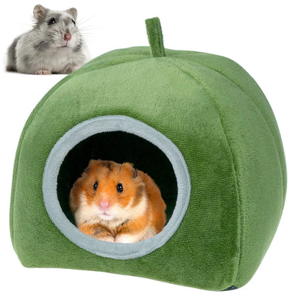 Small Animal Pet Hamster Guinea Pig Cage House Cotton Nest Bed