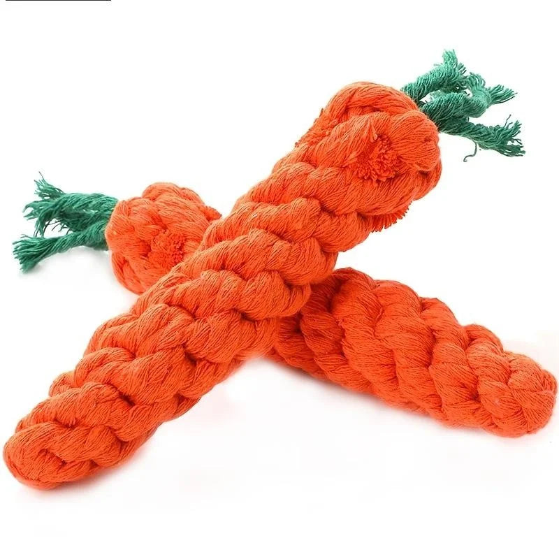 Pet Dog Cotton Rope Knot Chew Toy