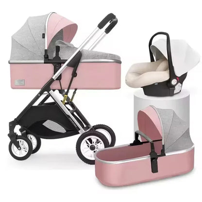 3-in-1 Lightweight Baby Stroller