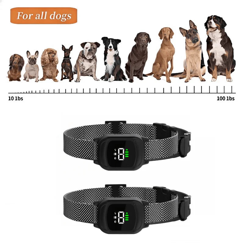 1000m Pet Dog Rechargeable Anti Bark Training Collar