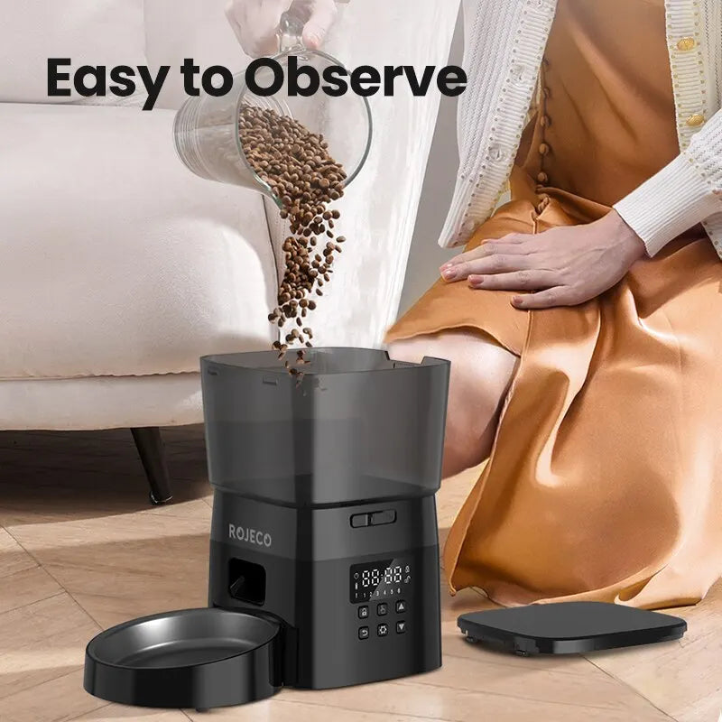 2L Pet Dog Cat Automatic Feeder Food Dispenser