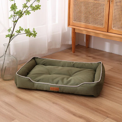 S-2XL Pet Dog Cat Wear-resistant Waterproof Bed Mat Pad Nest Cushion