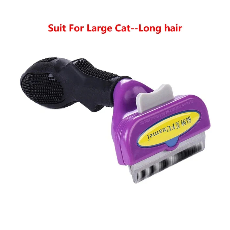 Self Cleaning Pet Dog Cat Hair Removal Grooming Combs