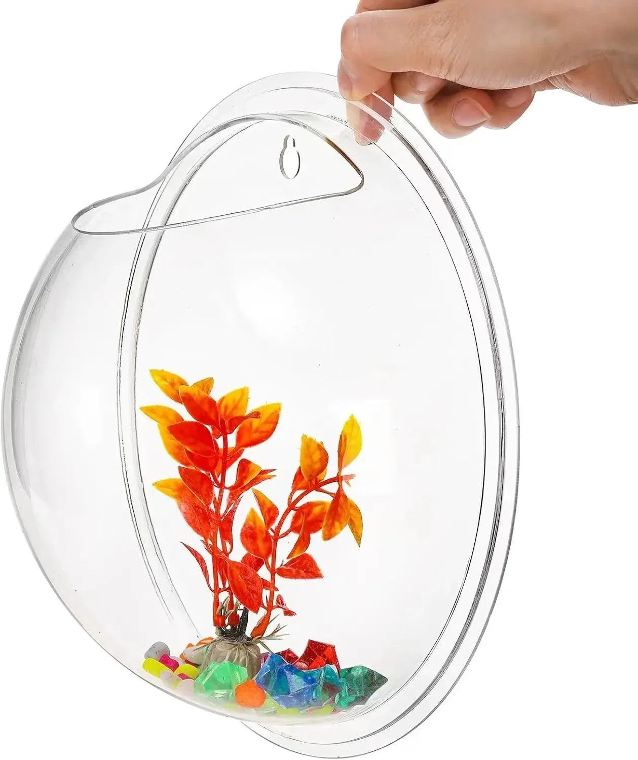 Hanging Aquarium Acrylic Fish Bowl Wall Tank