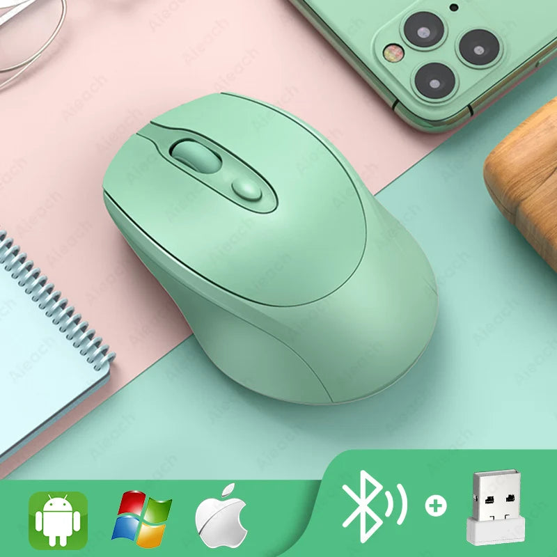 AIEACH Ergonomic Bluetooth Mouse for Comfortable Wireless Use