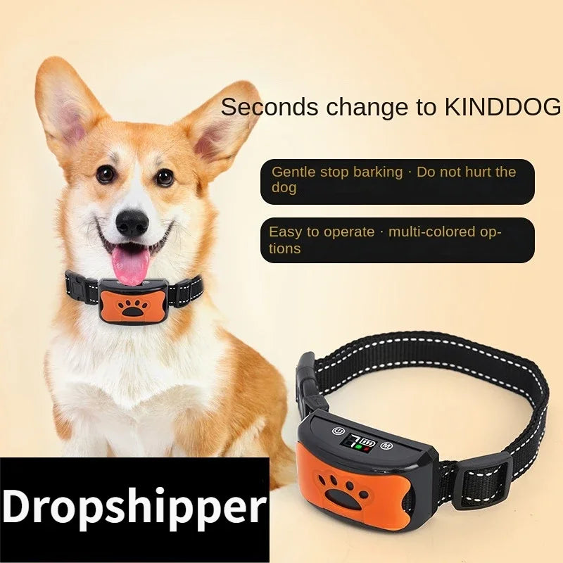 800mtr Pet Dog Anti Barking USB Ultrasonic Training Collar