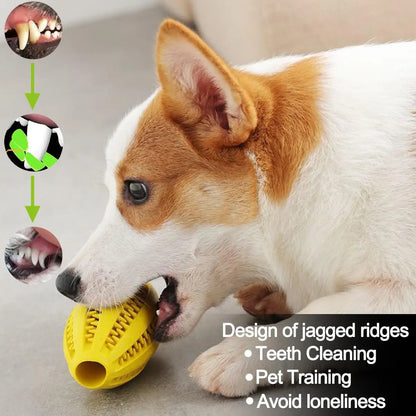 Natural Rubber Interactive Pet Dog Teeth Cleaning Chew Toys