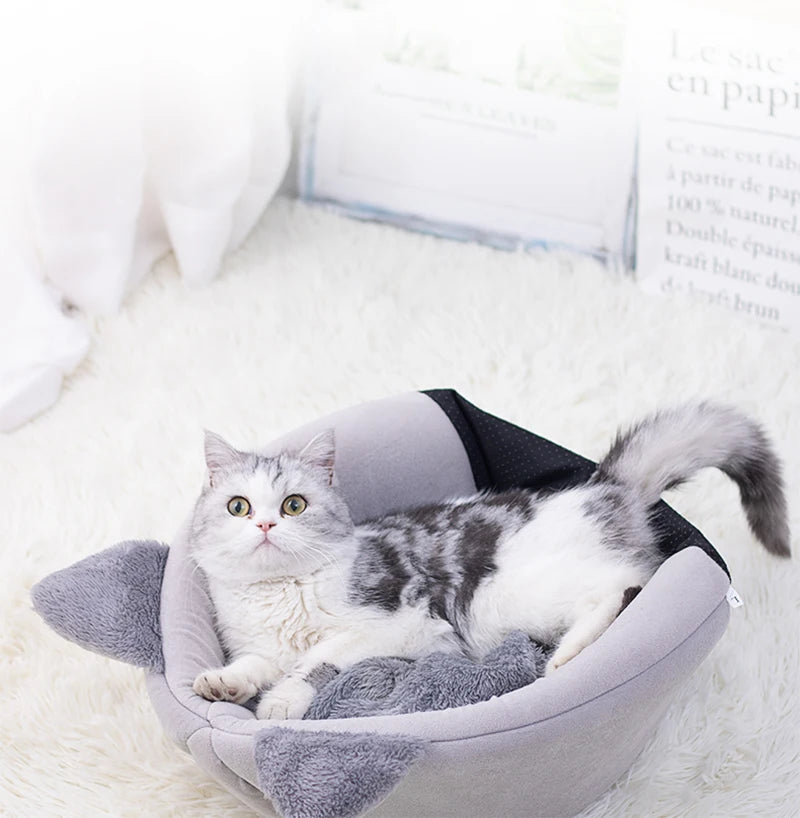 M-XL Pet Cat Nest Cave Bed