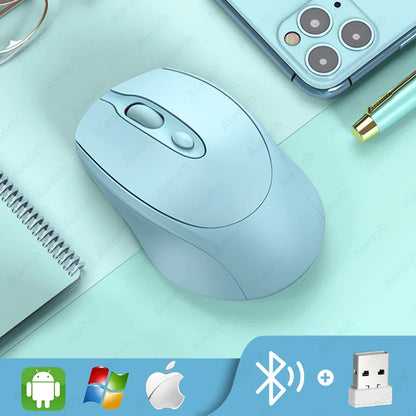 AIEACH Ergonomic Bluetooth Mouse for Comfortable Wireless Use