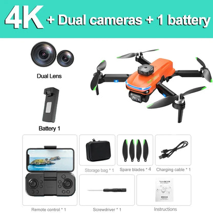 S118 RC Drone 8K Professional with 360° Obstacle Avoidance