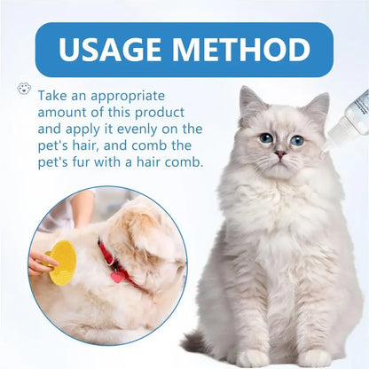 3 in1 Pet Dog Cat Steamer Grooming Massage Brush