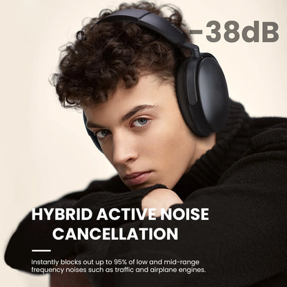 Oneodio SuperEQ A200 Headphones with Hybrid Active Noise Canceling